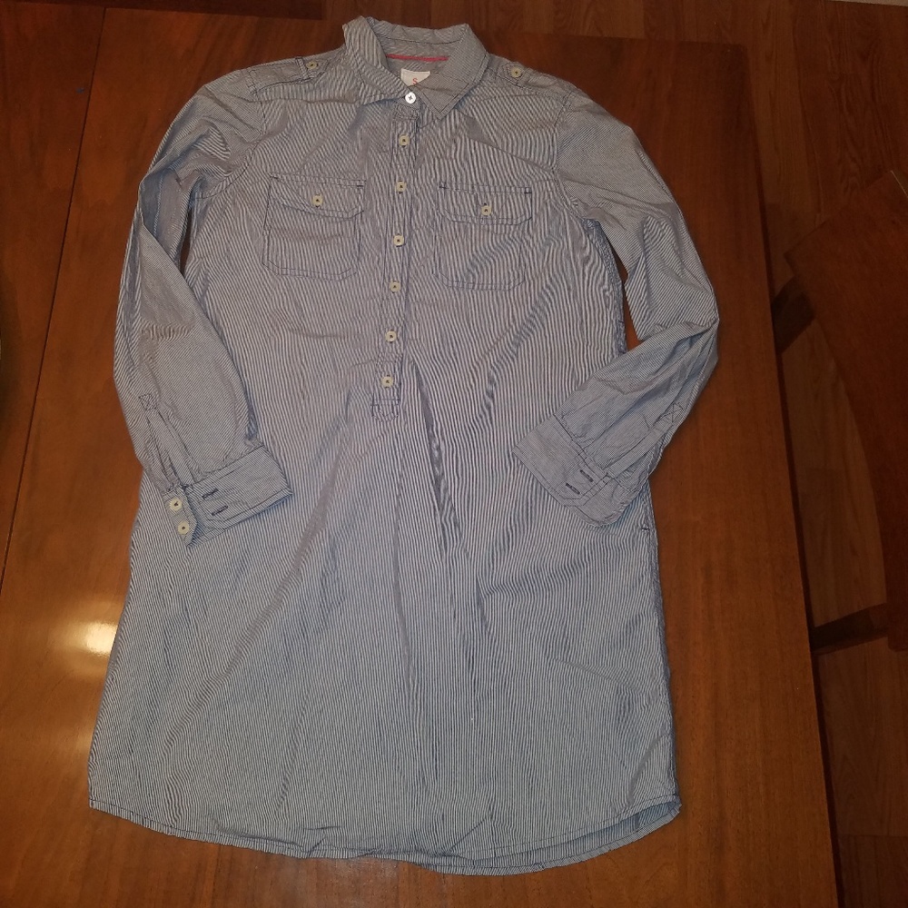 Gap Seersucker Dress Size S - Picture 2 of 3
